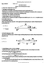Giáo án Bồi dưỡng học sinh giỏi môn Vật lí lớp 8 - Năm học 2011-2012